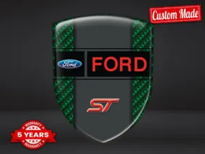Ford Emblema Resina Acabado Exclusivo Etiquetas Cúpula Superior
